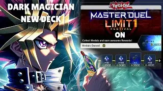 Dark Magicians New Deck on YuGiOh Master Duel - Limit 1 Festival 2024