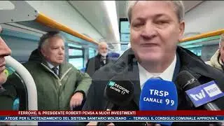 Ferrovie, il Presidente Roberti pensa a nuovi investimenti TG NEWS MOLISE DEL 21-01-26 - TRSP -