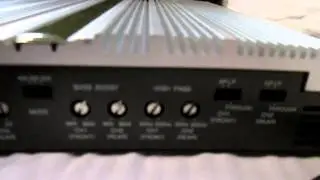 ECLIPSE 3640 4ch Amplifier  -FUJITSU TEN- 5.1 Surround  2-way Car Audio System setup Overview