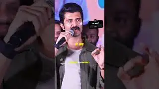 ##self respect Vijay devarakonda anna speech @little hearts sucess meet ##🙏🙏