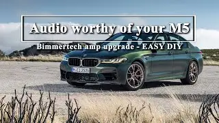 Finally audio worthy of the Ultimate Driving Machine - Bimmertech amp easy upgrade!