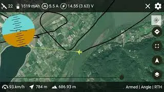 Frsky R9M + F.Port + Telemetry Long Range Test