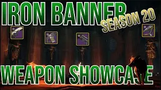 Destiny 2: Season 20 Iron Banner Weapons, MUST get PVP And PVE weapons Available This Season