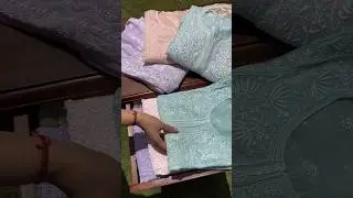CHANDERI KURTA SET🌸 | link in description ✨
