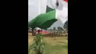 Asia's largest tricolor flag