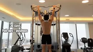 I Did Pull-ups and push-ups everyday (results + progress)