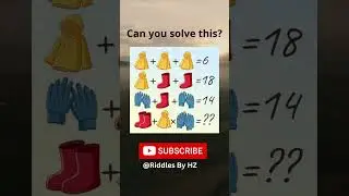 Can you solve this math riddle? #shorts #riddles #brainteaser #riddlegame #subscribe