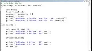 C Tutorial 36:Call by Value in C PRogramming in Hindi