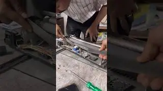 Lamination machine repairing #rolls #cleaning #small #size #leminationmachine