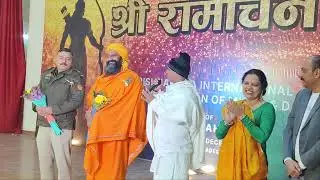  कृष्णप्रिया कथक महोत्सव में मुख्य अतिथि के रूप में उपस्थिति रही योगगुरू स्वामी डॉ साधनानंद जी बापू