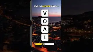 Hidden 4-Letter Words Challenge! 😲