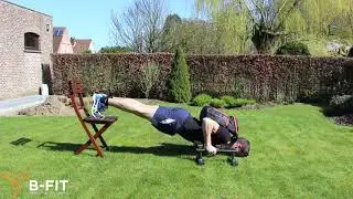 Weighted decline deficit push-ups