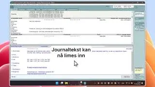 Infodoc handling - Kopier journaltekst til utklippstavle (Journal)