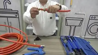 Instalación de sistema PEX-AL-PEX sanitario agua fría caliente  Roscado Contratuerca
