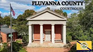 FLUVANNA COUNTY COURTHOUSE ..oldest Greek Revival C.H. in VA