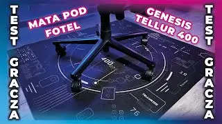Mata Pod Fotel Genesis TELLUR 400 - Mata dla gracza. Zabezpieczenie podłogi.