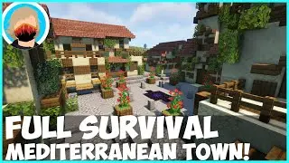 ИДЕАЛЬНЫЕ итальянские пейзажи для Minecraft в режиме ПОЛНОГО выживания [Витрина] [Обучение] [Интервальная съемка]
