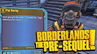 Поп Рейсинг | Borderlands: The Pre-Sequel | Как Вильгельм, Прохождение, Без Комментариев