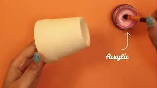 Ceramic Flower Pot Tutorial 🌸