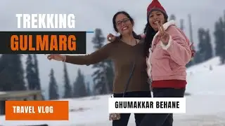 Trekking on Snow || Gulmarg || Kashmir Trip