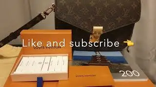 Unboxing Louis Vuitton Pochette Metis 2022 with free 10 mini perfumes