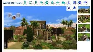 Modern Home BUT Every Room Is 1 Tile Bigger (Sims 4 Challenge)