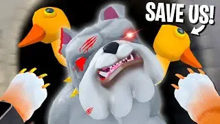 Сражаюсь со ЗЛОЙ СОБАКОЙ, чтобы СПАСТИ своих УТЯТ! (Я &mdash; кот, полная версия)