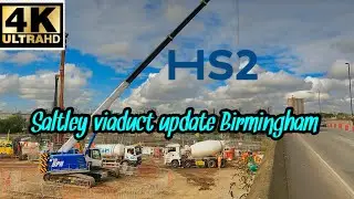 Saltley viaduct update HS2 Birmingham 