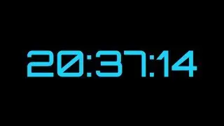 Digital clock with HTML, CSS and JavaScript