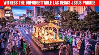 Witness the Unforgettable Las Vegas Jesus Parade | Powerful Live Nativity Christmas Celebration!