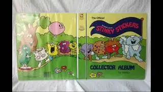 The Official Stinky Stickers Collector's Album (1980's)