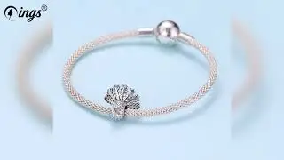 Qings jewelry charms manufacturers Green peacock sterling silver charm for woman bracelets SCC1260