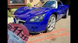 Vauxhall VX220 TURBO pulled out the garage after been sitting since 2011😳
