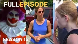Cops Tv show Tampa Florida, Chattanooga TN prostitution stings. Coco the clown. Season 14 (2002).