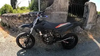 Satelisation en bêta 86 top alu ( j'ai failli tomber, pneu crever ) sa marche très fort 😱