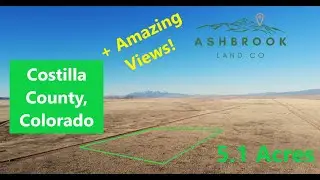***SOLD*** Colorado Land with Amazing Views! | 5.1 Acres in Costilla County, CO
