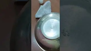 instant silver cleaner / silver shine/easy way #kitchenhacks #cleaning #silver #silvercleaning
