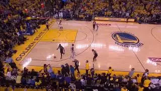 Mark Stevens shoves Kyle Lowry during Game 3 of the NBA Finals 👿 DONALD STERLING 2.0??