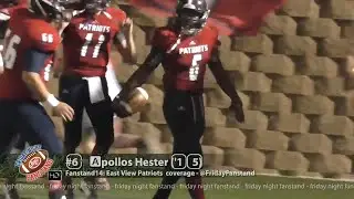 APOLLOS HESTER | EAST VIEW HIGH SCHOOL FOOTBALL HIGHLIGHT | 2014