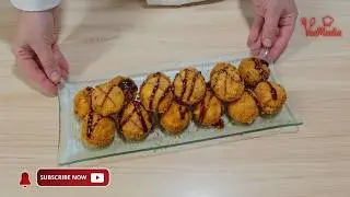 Запечені рисові кульки - хрумка ситна вечеря без смаження!