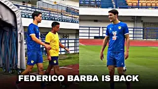 FEDERICO BARBA KEMBALI IKUT BERLATIH SETELAH ABSEN KARENA SAKIT🇮🇹💙