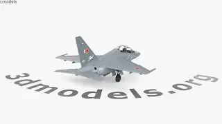Yakovlev Yak-130 3D model by 3DModels.org