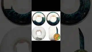OJ WHEELS 53mm Elite EZ EDGE 101a Skateboard Wheels By EIRS Distribution