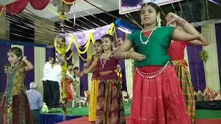 Anshi group classical dance at Lodha , Ganesh Utsav 2017