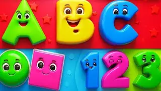 ABC Phonics Song | A for Apple |  Shapes Song | Colour Song | 1 to 10