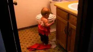 toilet paper mischief