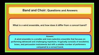 Band And Choir Part 3 #bandmusic #choir #bandtheory