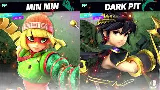 Super Smash Bros Ultimate Amiibo Fights Min Min vs the World #53 vs Dark Pit