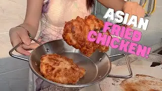 Garlic Fried Chicken with Honey Butter Sauce 🍯 | Asian Fusion Recipe