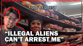 Mentally Disturbed Woman Thinks The Police Have No Right To Arrest Her